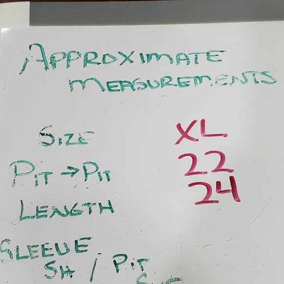 Worthington Stretch V Neck Ruched Front Abstract Cap Sleeve Top XL - Picture 5 of 5